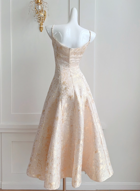 Spaghetti Straps A-Line Short Prom Dress Homecoming Dress ED0974