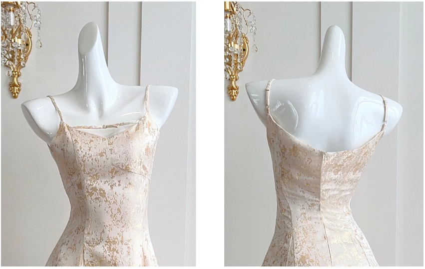 Spaghetti Straps A-Line Short Prom Dress Homecoming Dress ED0974