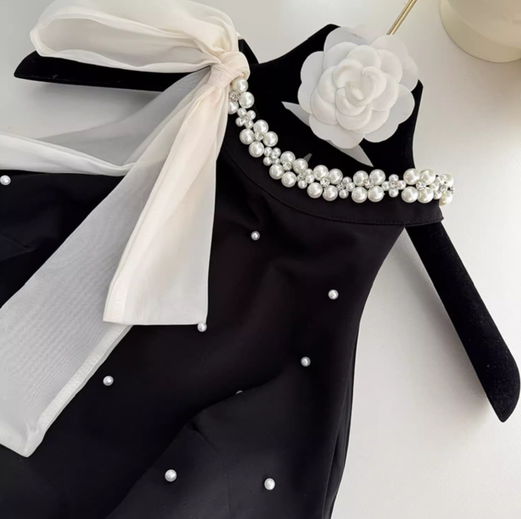 Black A-line beaded Halter Short Prom Dress,Homecoming Dress ED0959