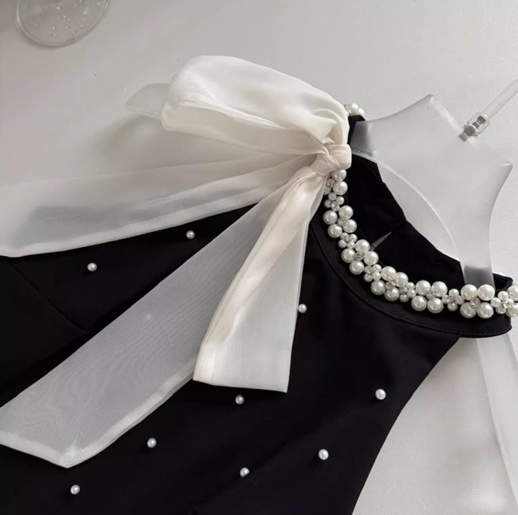 Black A-line beaded Halter Short Prom Dress,Homecoming Dress ED0959