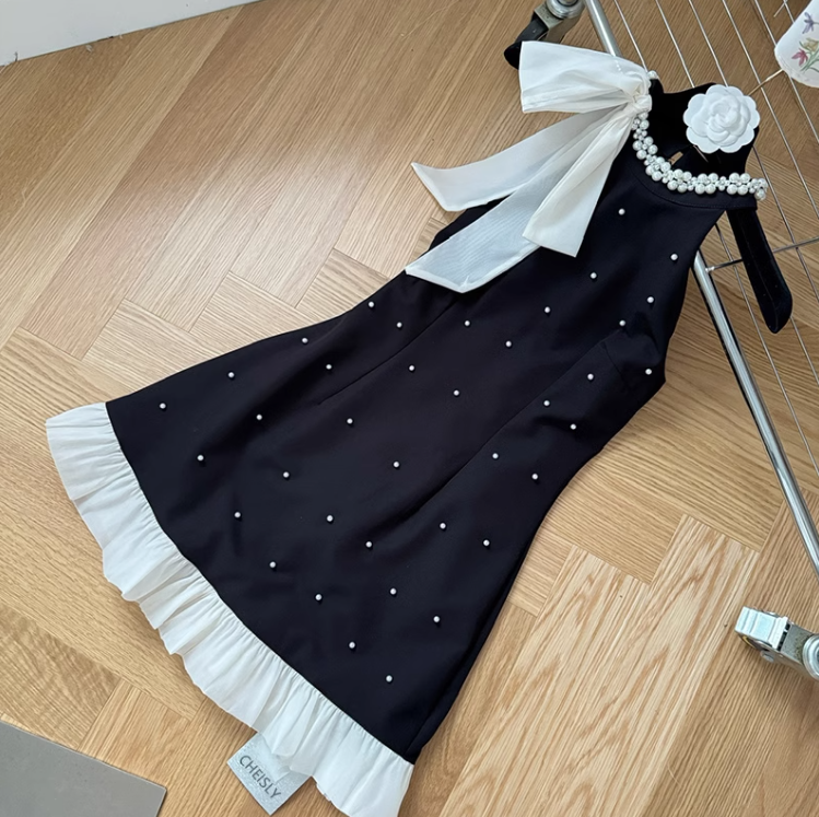 Black A-line beaded Halter Short Prom Dress,Homecoming Dress ED0959