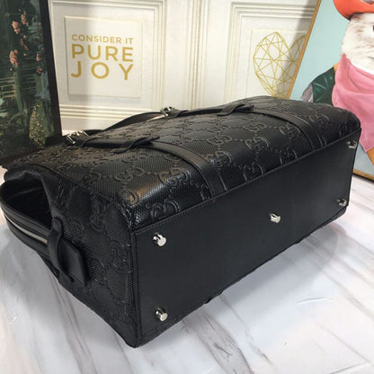 GUCCI embossed tote bag