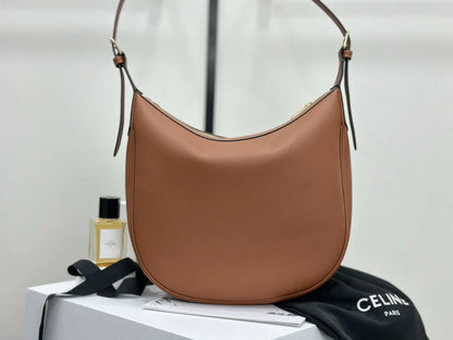 Celine Heloise Bag in Supple Calfskin Brown 30 x 28.5 x 8cm