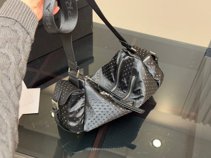 Prada Black Universal Messenger Bag