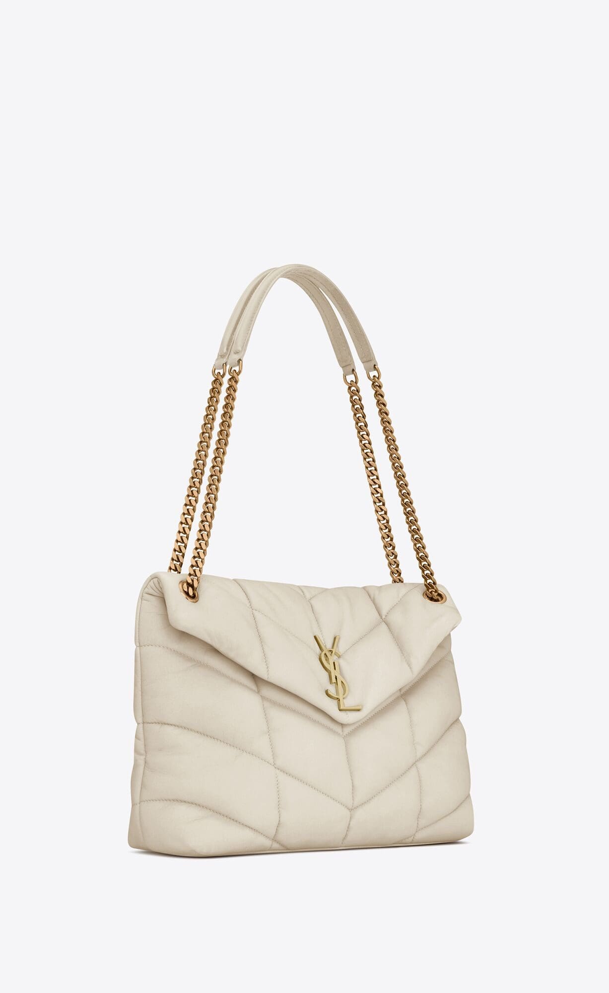Saint Laurent PUFFER MEDIUM BAG IN QUILTED NAPPA LEATHER