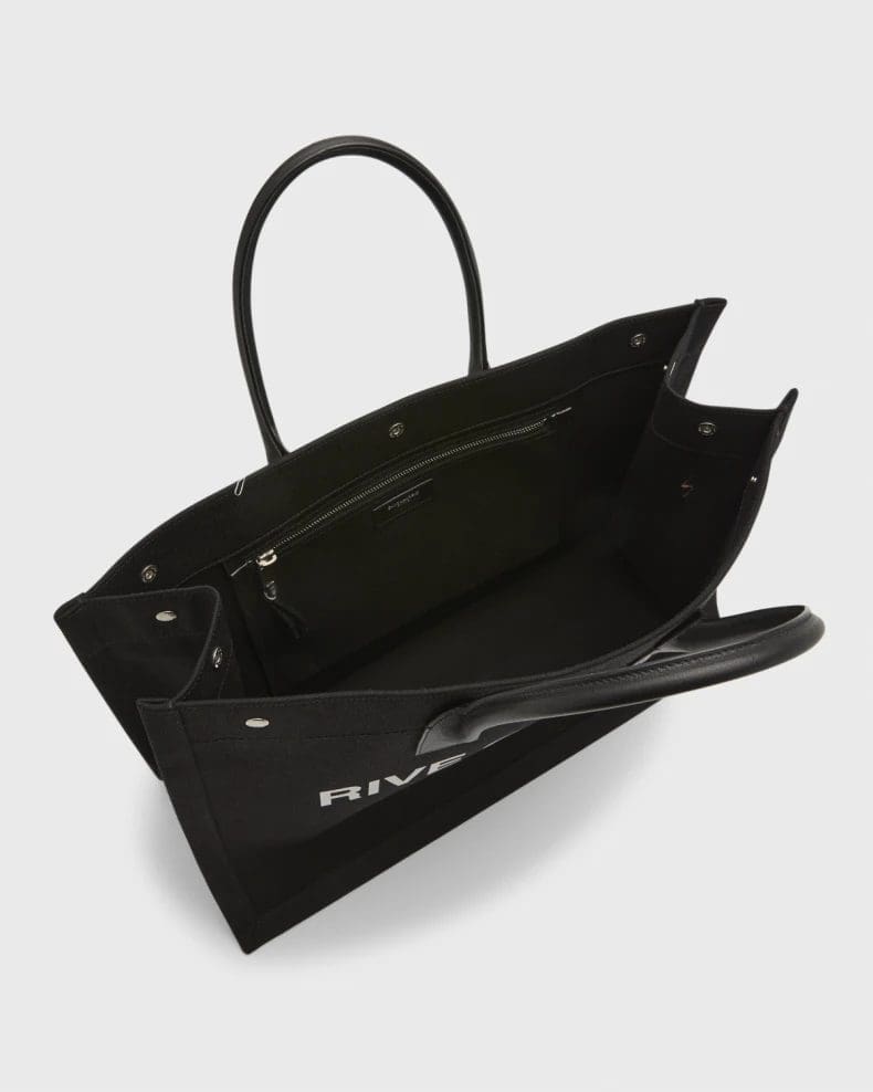 Saint Laurent Rive Gauche Tote Bag in Canvas