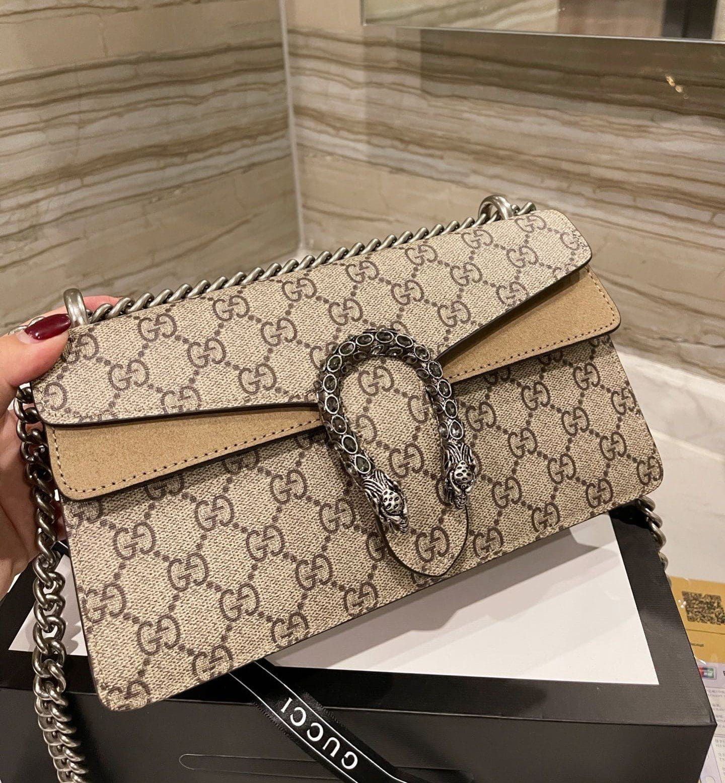 GUCCI DIONYSUS GG SMALL SHOULDER BAG