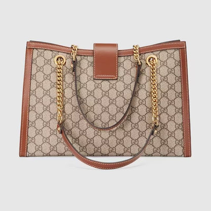 GUCCI PADLOCK MEDIUM GG SHOULDER BAG