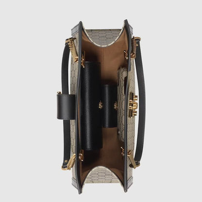 GUCCI PADLOCK MEDIUM GG SHOULDER BAG
