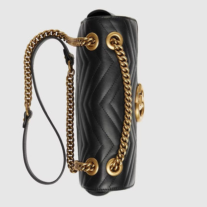 GUCCI MARMONT SMALL MATELASSÉ SHOULDER BAG