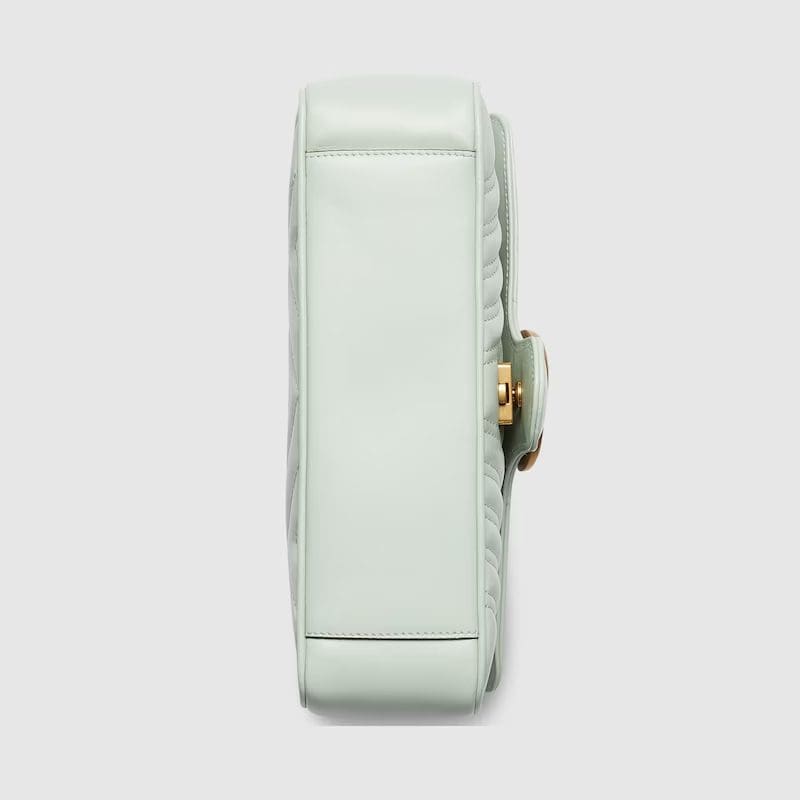 GUCCI MARMONT SMALL SHOULDER BAG (Pale green)