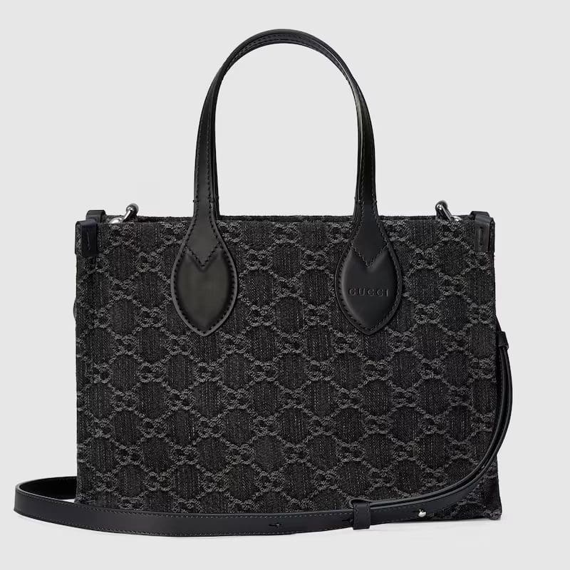 GUCCI OPHIDIA GG MEDIUM TOTE BAG