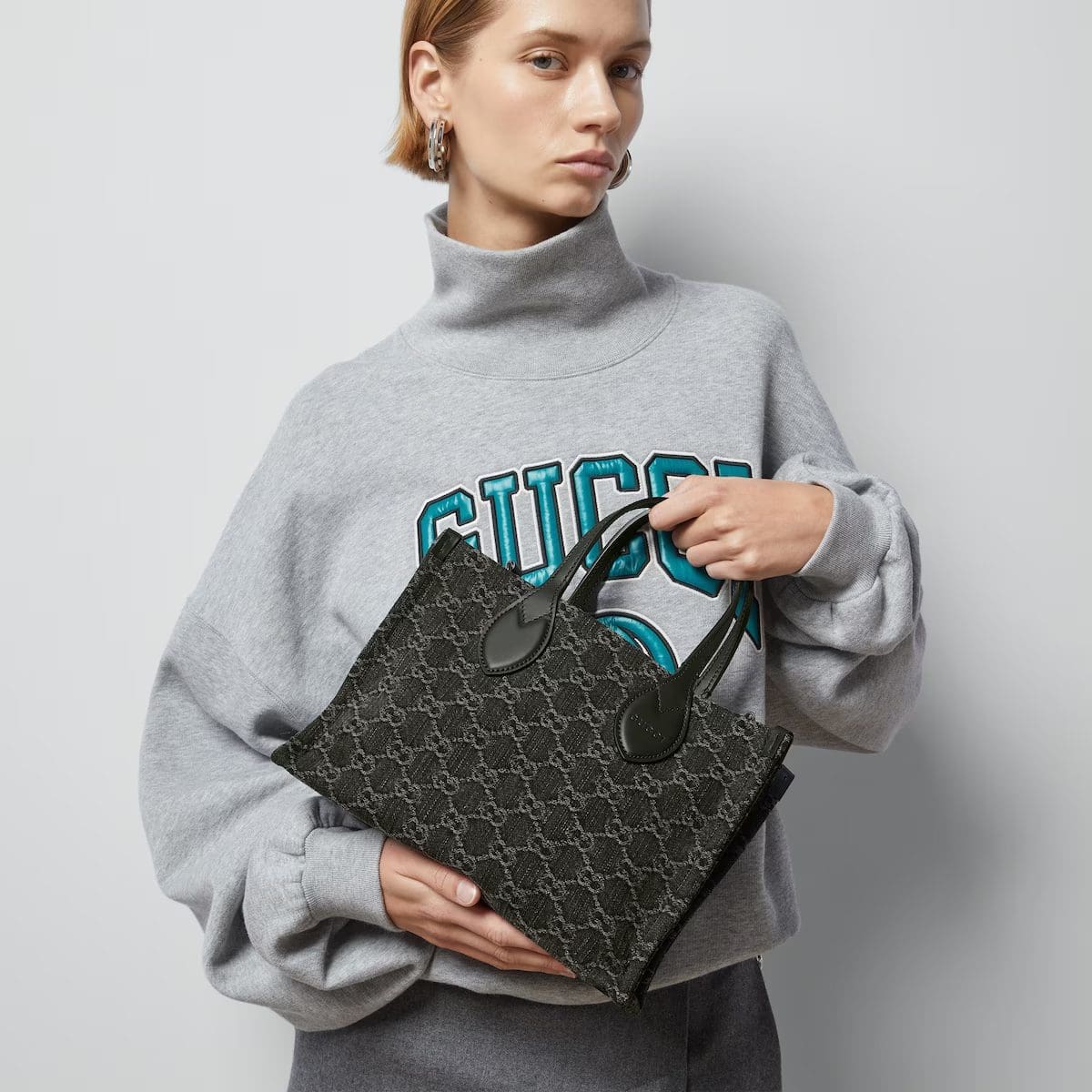 GUCCI OPHIDIA GG MEDIUM TOTE BAG