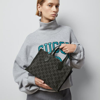 GUCCI OPHIDIA GG MEDIUM TOTE BAG