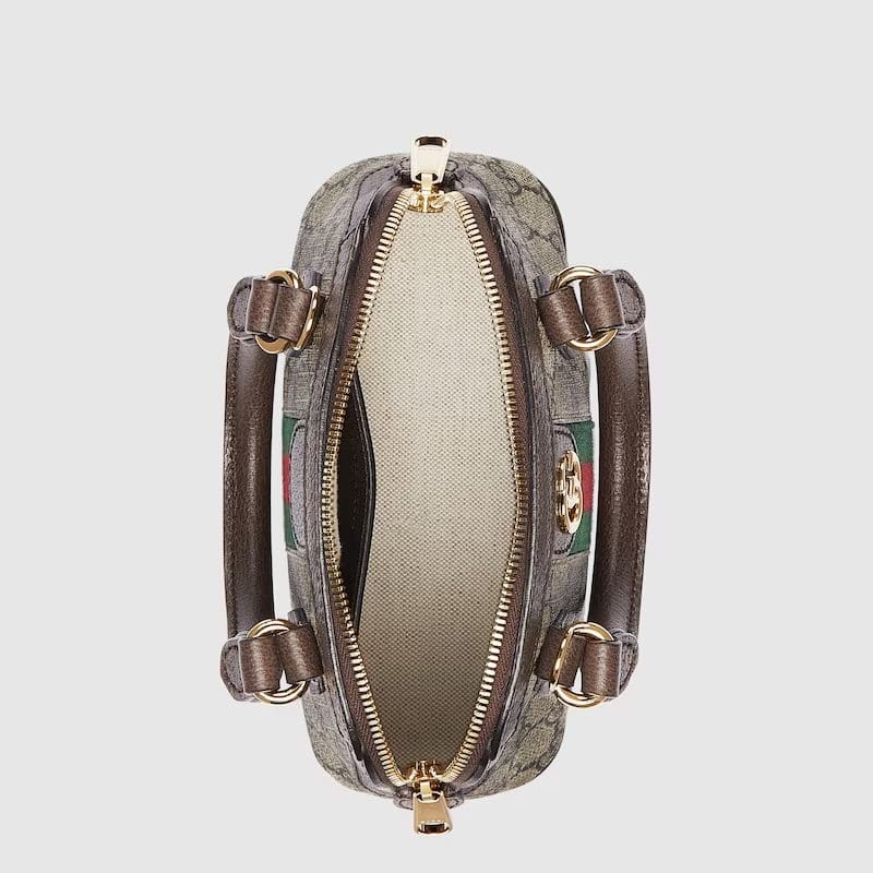 GUCCI OPHIDIA GG MINI TOP HANDLE BAG