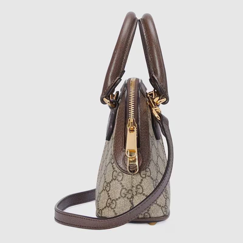GUCCI OPHIDIA GG MINI TOP HANDLE BAG