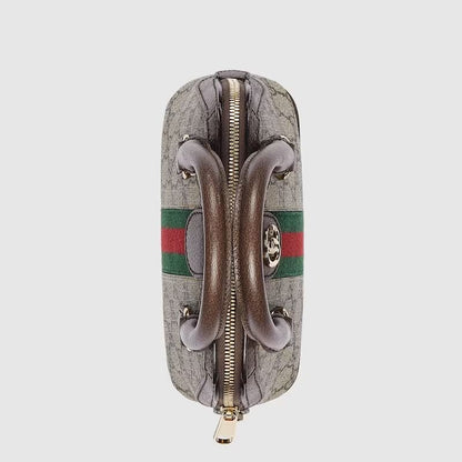 GUCCI OPHIDIA GG MINI TOP HANDLE BAG