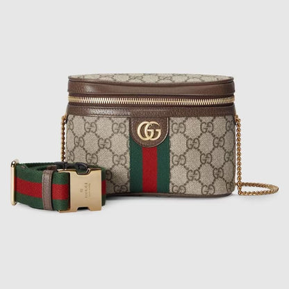 GUCCI OPHIDIA BELT BAG WITH WEB