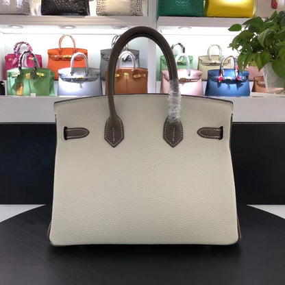 H BIRKIN TOGO  GOLD HARDWARE BEIGE 30CM