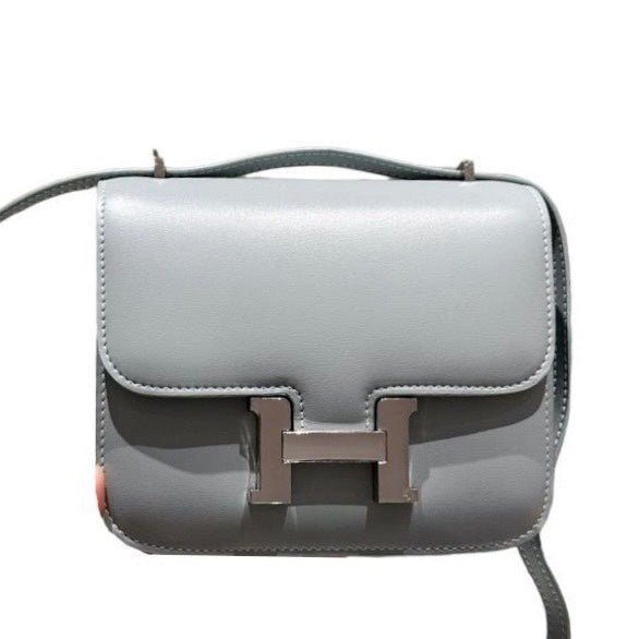 H CONSTANCE  BAG GREY 18CM