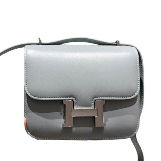 H CONSTANCE  BAG GREY 18CM
