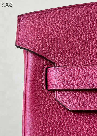 H BIRKIN 25 TOGO PINK SILVER HARDWARE 25CM