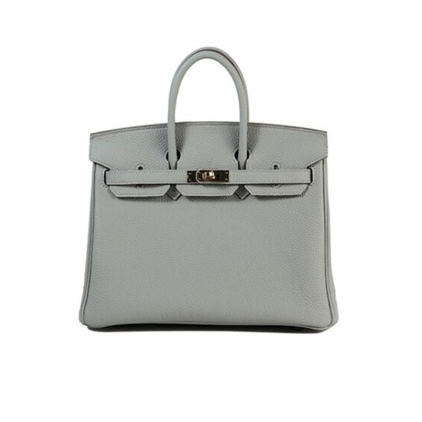 H BIRKIN 30 BAG GREY TOGO 30CM