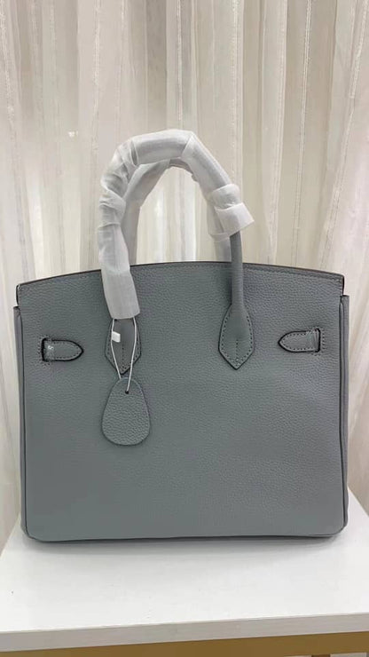 H BIRKIN 30 BAG GREY TOGO 30CM
