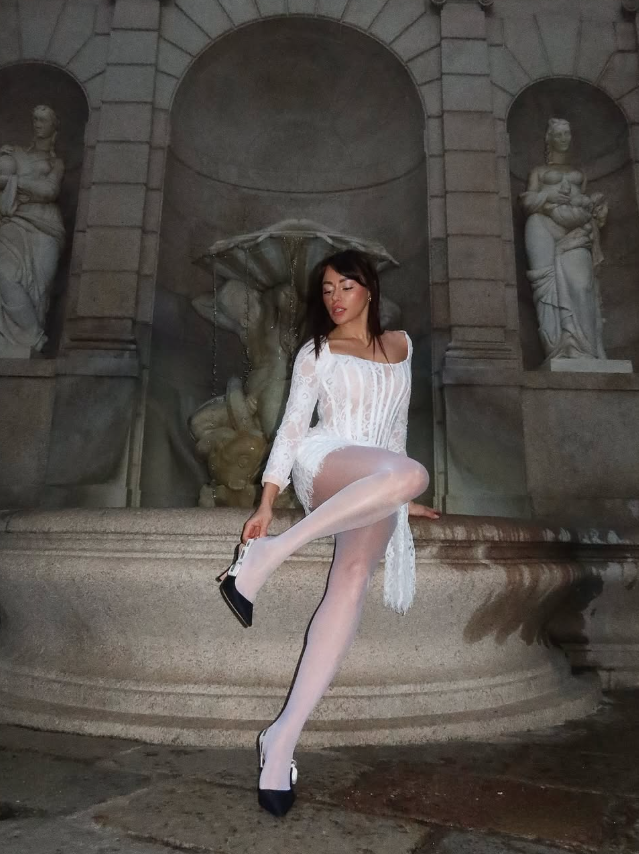 Sexy White Sheath Long Sleeve Corset Lace Mini Homecoming Dress Cocktail Dress SH3811