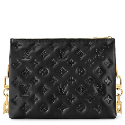 Louis Vuitton Monogram Black Coussin PM Bag M21260