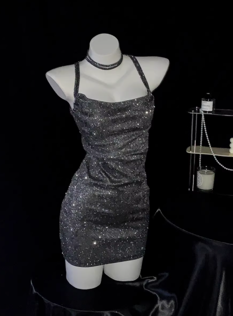 Sexy Straps Lilac Backless Short Cocktail Dress Short Sheath Homecoming Dress S671