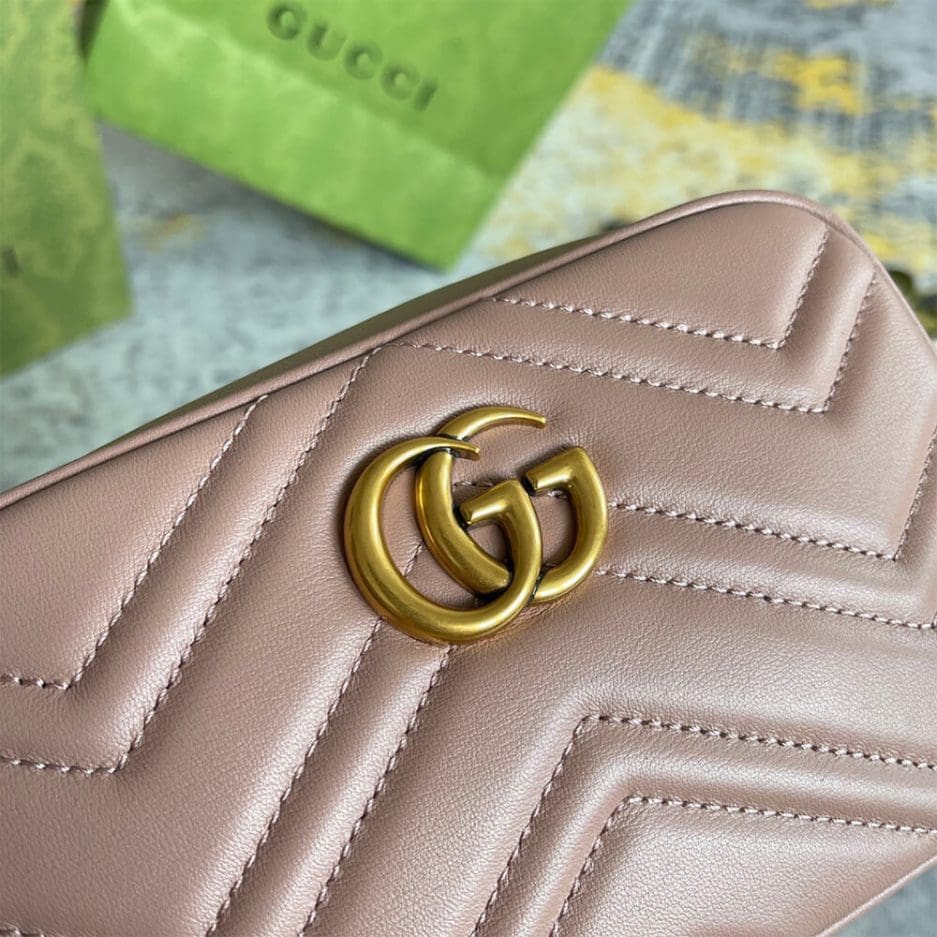 GUCCI Marmont matelasse mini bag
