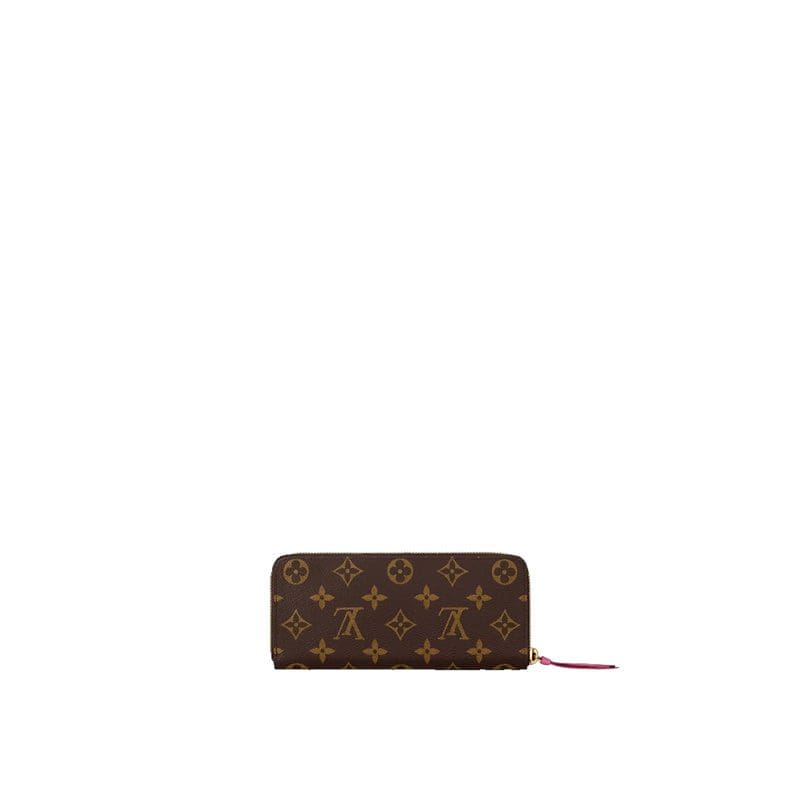 Louis Vuitton Monogram Canvas Clemence Wallet M60742 Fuchsia