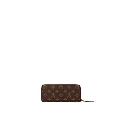 Louis Vuitton Monogram Canvas Clemence Wallet M60742 Fuchsia