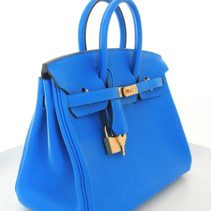 Hermès Bleu Royal 25 Birkin Swift Leather Bag