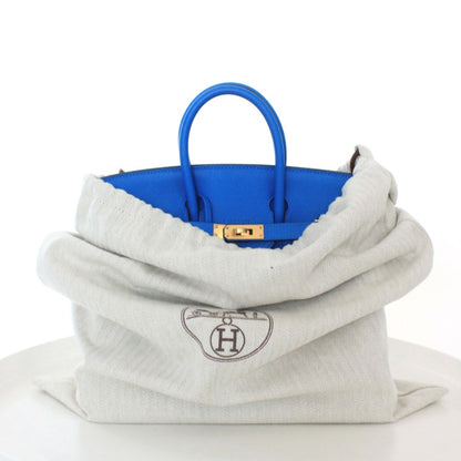 Hermès Bleu Royal 25 Birkin Swift Leather Bag