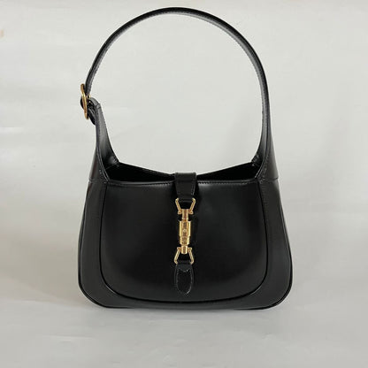 Gucci Jackie 1961 small leather shoulder black bag