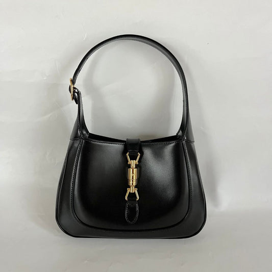 Gucci Jackie 1961 small leather shoulder black bag