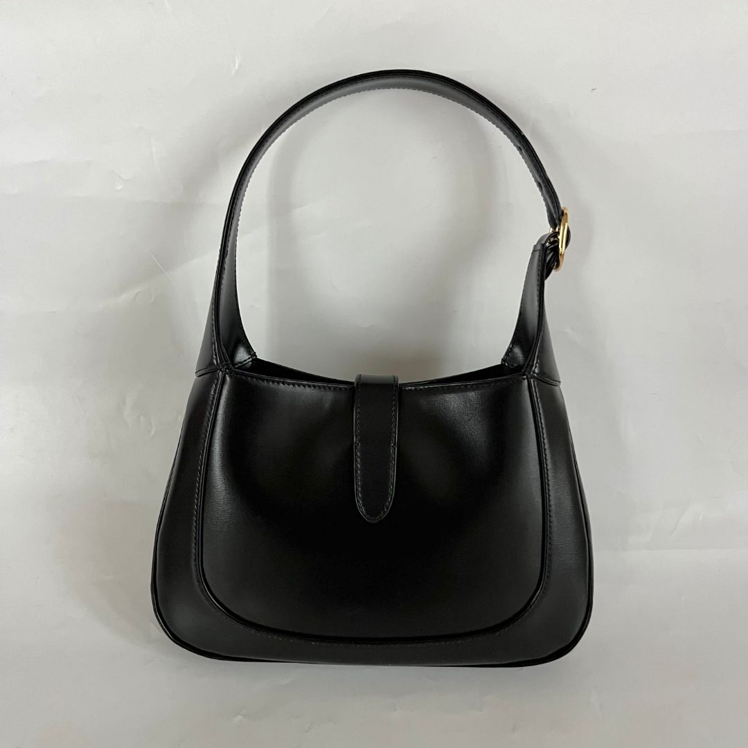Gucci Jackie 1961 small leather shoulder black bag