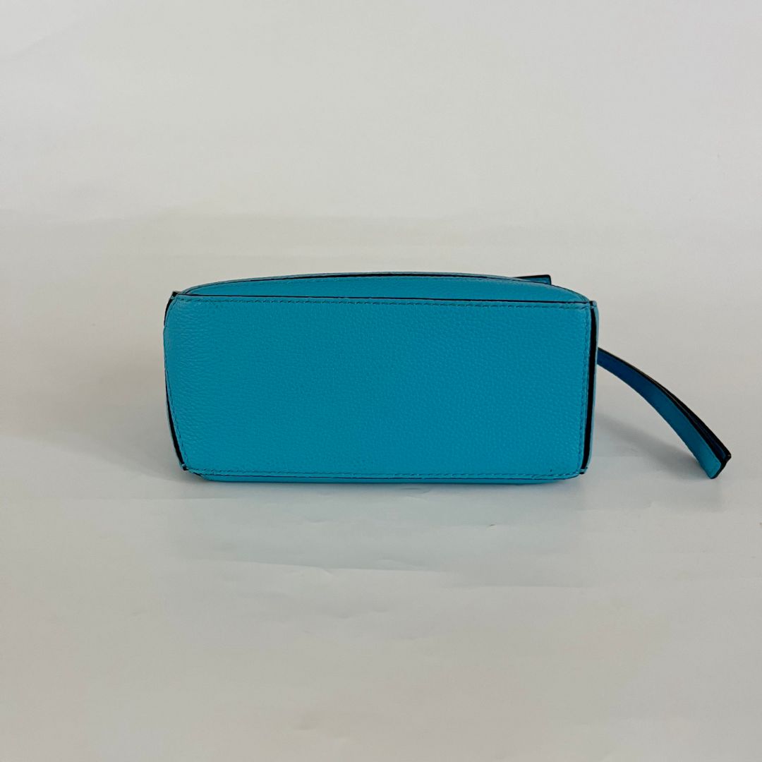Loewe Mini Puzzle Blue Bag