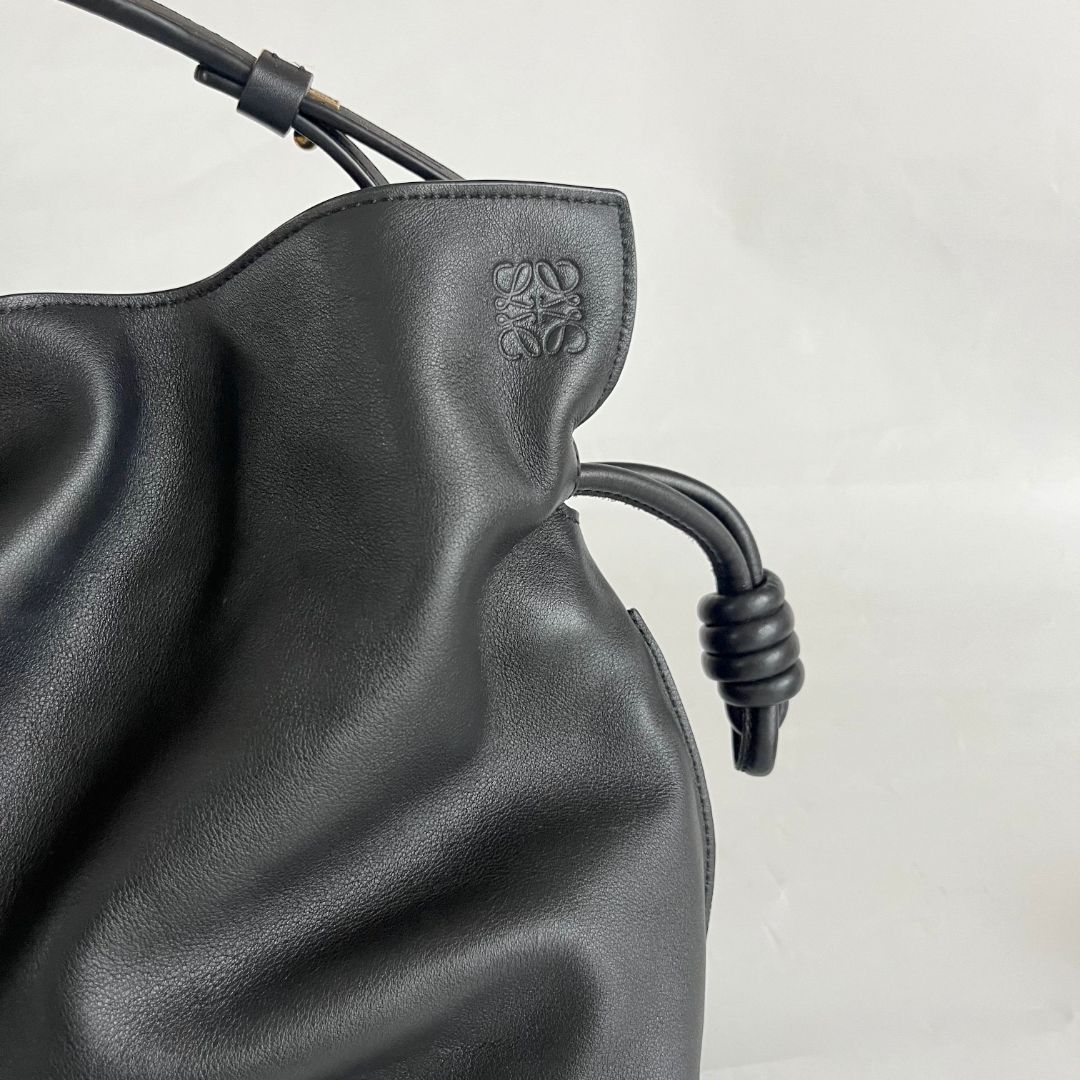 Loewe Shoulder Small Flamenco Bag with Anagram + logo strap