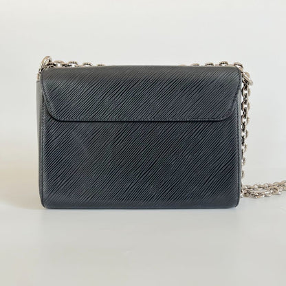 Louis Vuitton Black Epi Leather Twist MM Shoulder Bag
