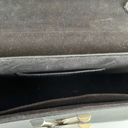 Louis Vuitton Black Epi Leather Twist MM Shoulder Bag