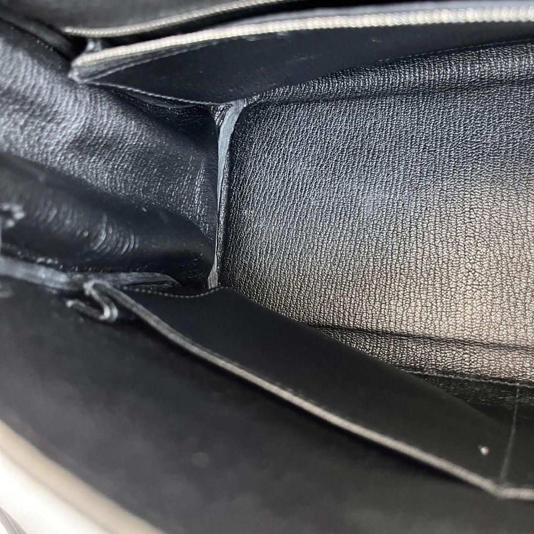 Hermès Kelly 28 Togo Black Leather Bag