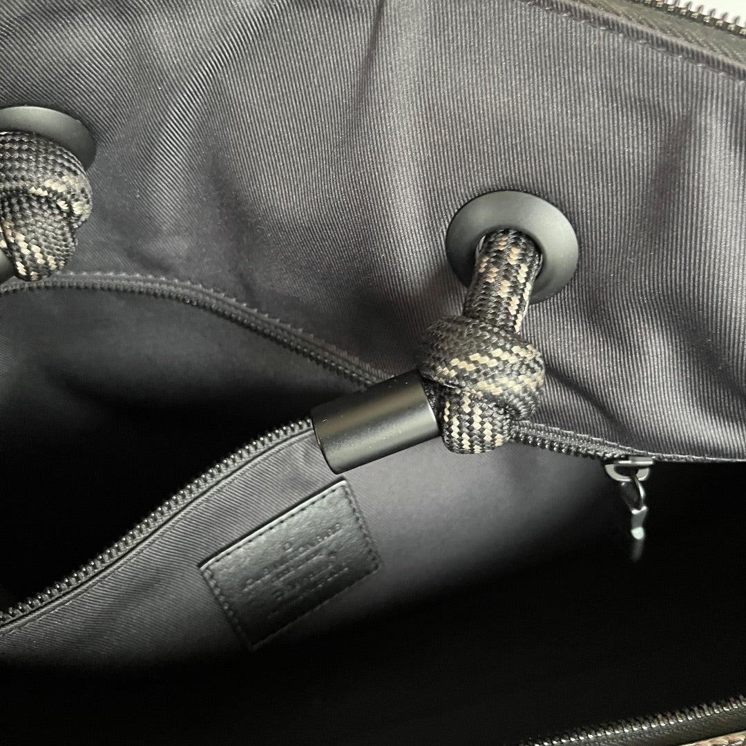 Louis Vuitton Keepall Bandoulière 50 Monogram Glaze Canvas Travel Bag