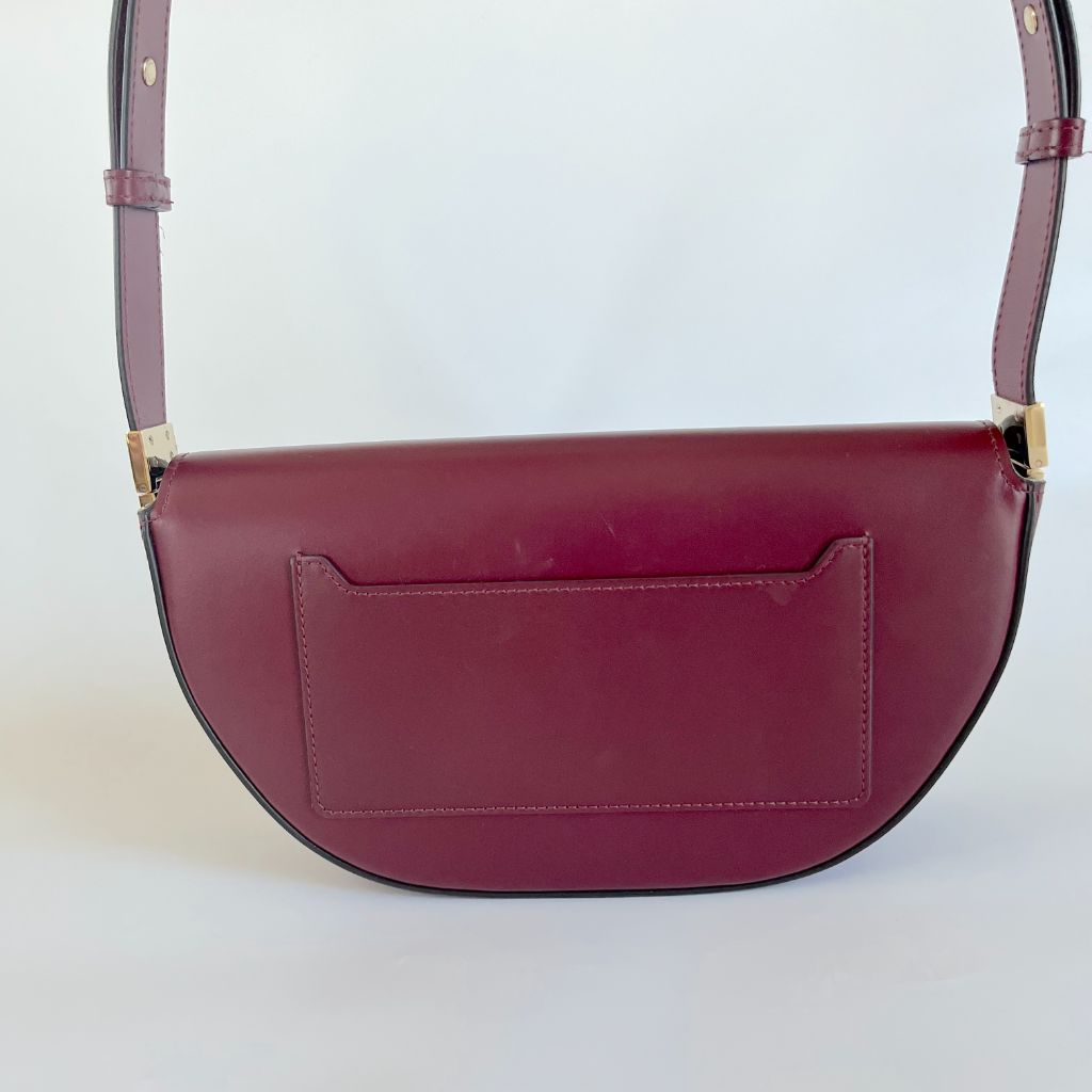 Burberry Leather Small Olympia Bag