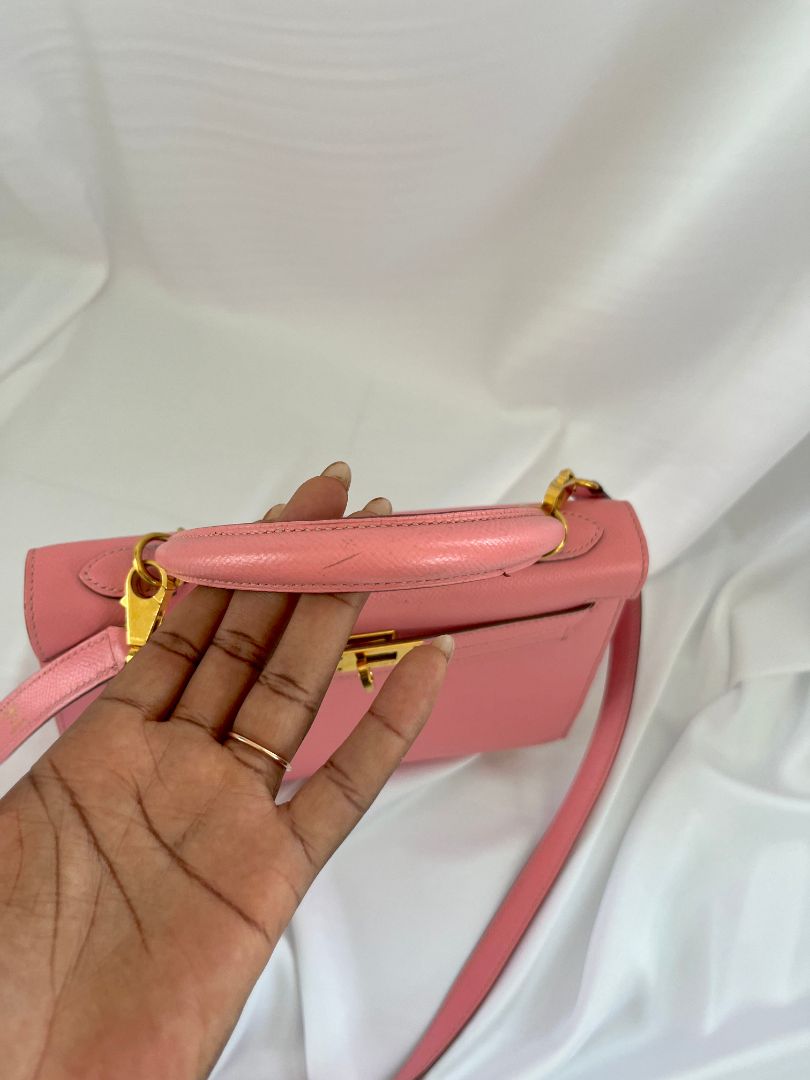 Hermès Kelly Epsom 25 Bag with gold-tone hardware