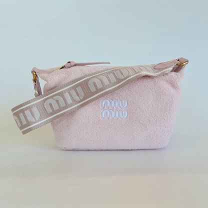 Miu Miu Terry Cloth Pink Bag