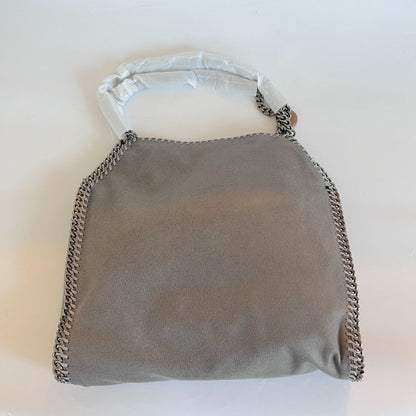 Stella McCartney Large Grey Faux Leather Falabella Bag