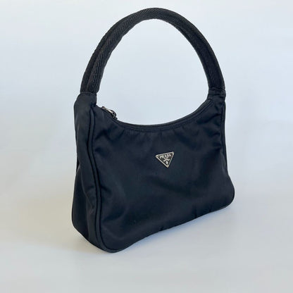 Prada Black Nylon Prada Tessuto Bag